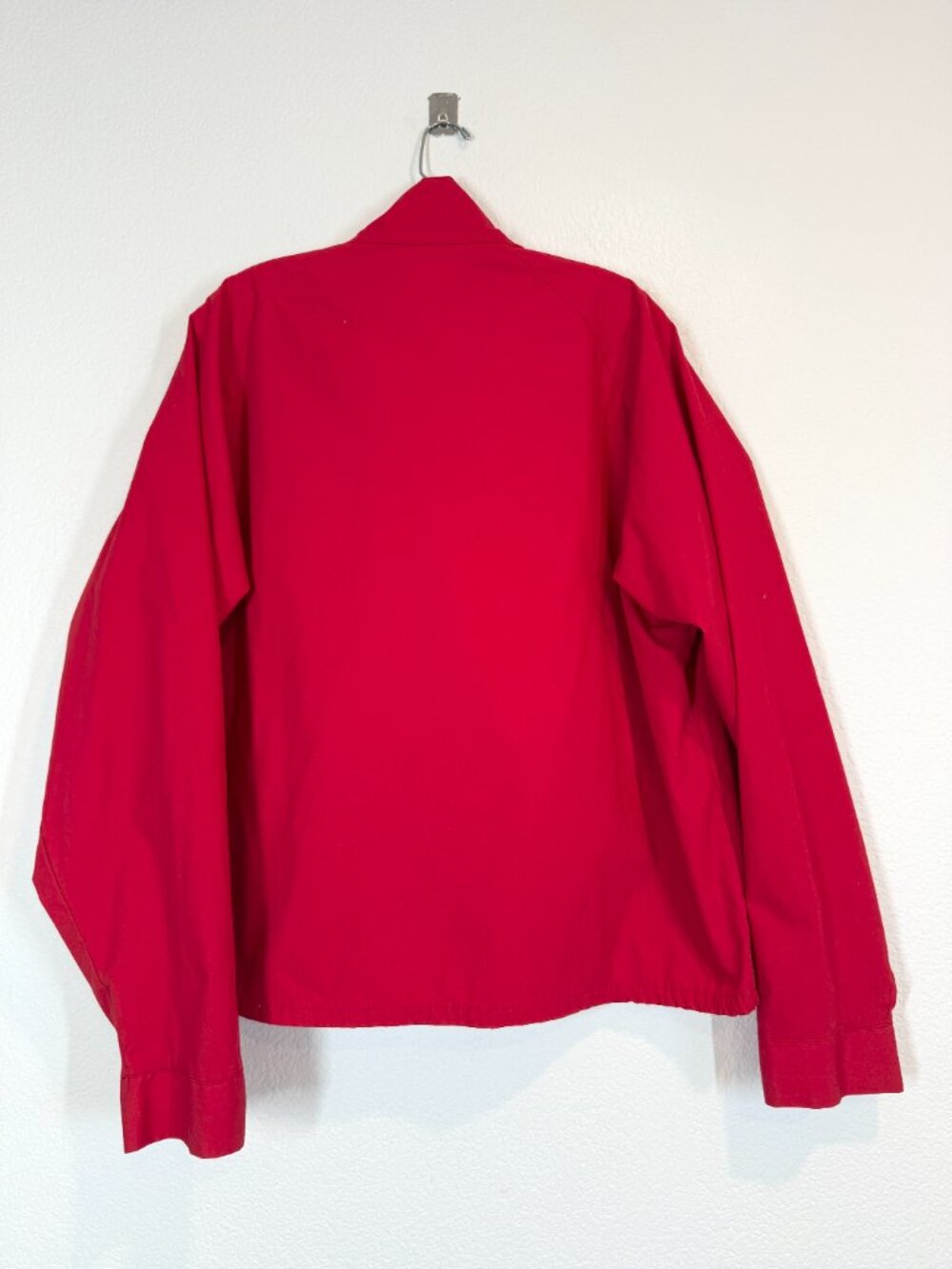 Vintage Red Jacket XL Retro 80s 90s Workwear Lightweight Streetwear Preppy - Picture 3 of 8